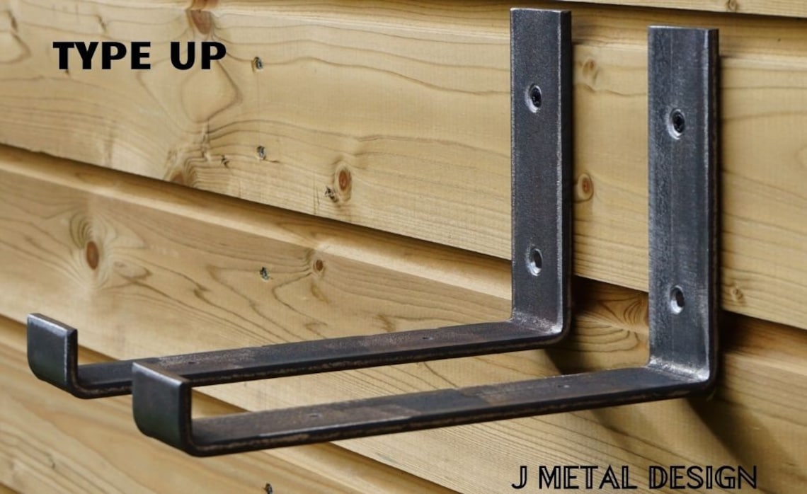 SCAFFOLD BOARD Shelf Brackets Shelf bracket raw steelMade in Etsy