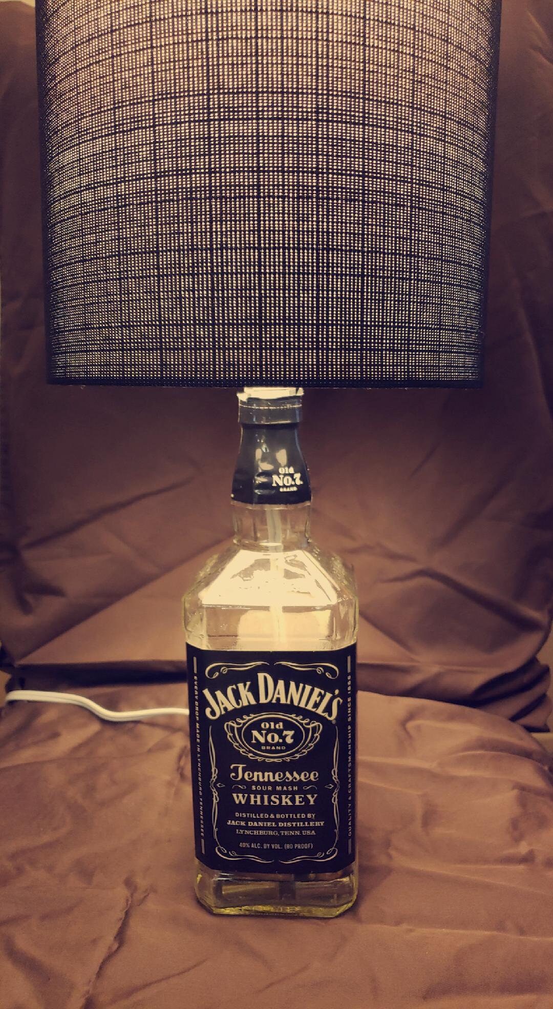 Jack Daniels Bottle Lamp - Etsy
