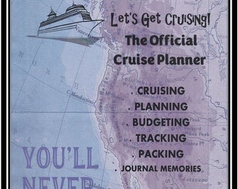 Instant Buy, Download, and Print Cruise Planner - Cruise Planner - Ext Alaska Version / Ovation Ship Cruising Planning Budgeting Track & Pac