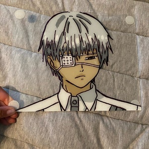 Ken Kaneki Acrylic Painting Etsy Ken Kaneki Acrylic Painting Etsy