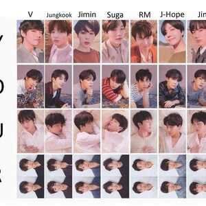 Bts You Never Walk Alone Unofficial Official Photocards Etsy