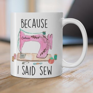 XEOVHV Clearance Sewing 3D Mug 11oz,Sewing Gifts for Women, Quilting Gifts,  Sewing Gifts for Quilters, Quilting Gifts for Quilters, Sewing Machine Cup,  Gifts for People Who Like To Sew 