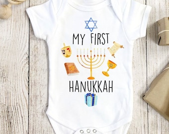 Hanukkah onesie baby