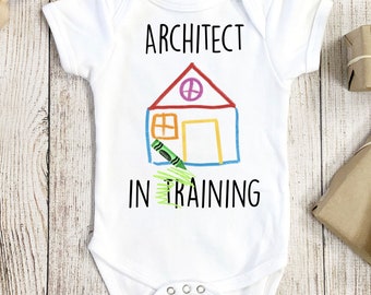 Architect Onesie®, Architect Baby Gift, Cute Architect Onesie®, Architecture Onesie®, Architecture Baby Gift, Baby Shower Gift