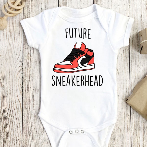Sneakerhead Onesie®. Sneakerhead Baby Gift, Basketball Onesie®, Basketball Baby Gift, Baby Shower Gift, Sneakerhead Gift, Sneaker Onesie®