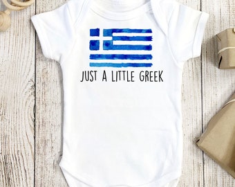 Greek Onesie®, Greek Baby Gift, Greek Newborn Gift, Greece Onesie®, Greece Baby Gift, Greek Baby Shower