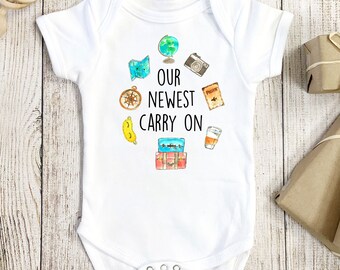 Travel Onesie®, Travel Baby Gift, Adventure Onesie®, Adventure Baby Gift, World Traveler Onesie®, Explorer Onesie®, Airplane Onesie®