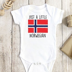 Norway Onesie®, Norwegian Onesie®, Norway Baby Gift, Norwegian Baby Gift, Norway Newborn Gift, Norwegian Newborn Gift, Norway Gifts