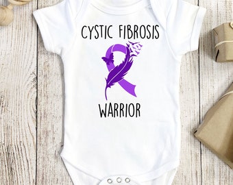 Cystic Fibrosis Onesie®, CF Onesie®, Cystic Fibrosis Baby Gift, CF Baby Gift, CF Awareness Onesie®,  cf awareness baby