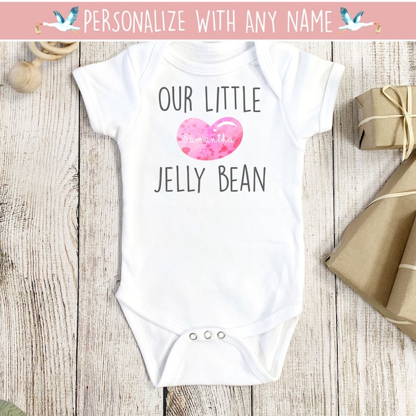 Jelly Bean Candy, Jelly Bean Baby Gift, Candy Onesie®, Candy Baby Gift, ®, Foodie Onesie®, Foodie Baby Gift, Gender Reveal, Bean Onesie®