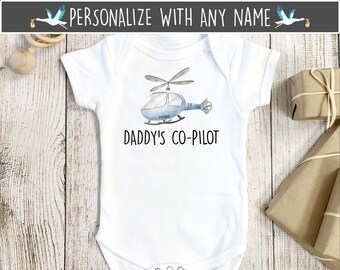 Daddys Co-Pilot Baby Clothes Sleeveless Novelty Funny Infant Summer Romper Gift for Baby