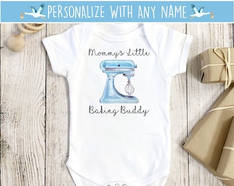 Cooking Onesie®, Baking Baby Onesie®, Baking Onesie®, Baking Buddy Onesie®, French Onesie®, Baking Baby Gift, Macaron Baby Gift