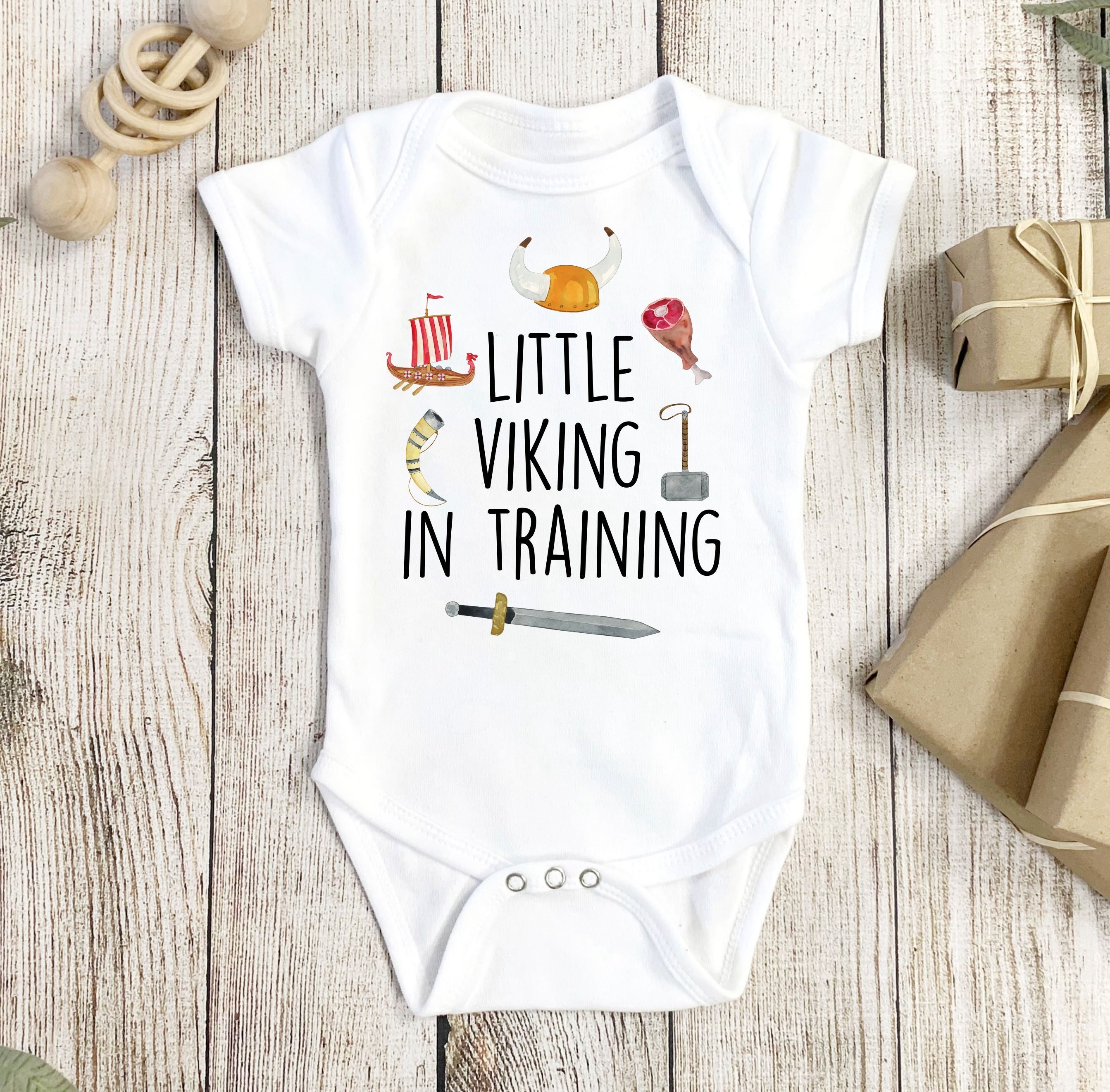 Vikings baby sale onesie