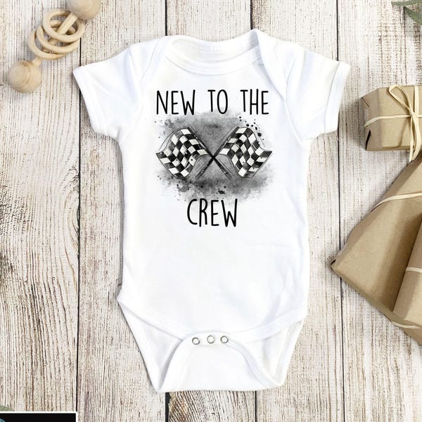 Racing Onesie®, Race Car Onesie®, Prezent dla dziecka z samochodem wyścigowym, Prezent dla dziecka z wyścigami, Racing Buddy Onesie®, Racecar Onesie®, Prezent dla dziecka z samochodem wyścigowym