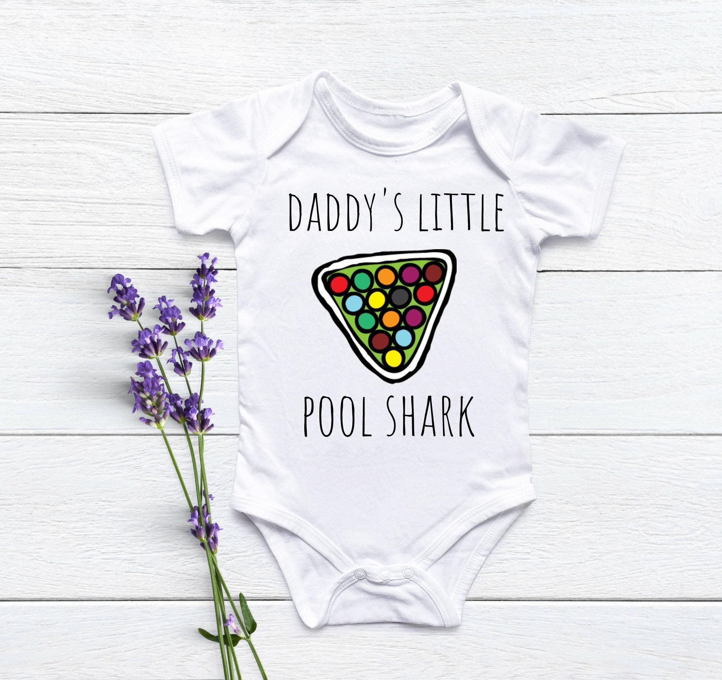 Future Baller Pool Bodysuit - Sublimated Billiards Design Baby Outfit