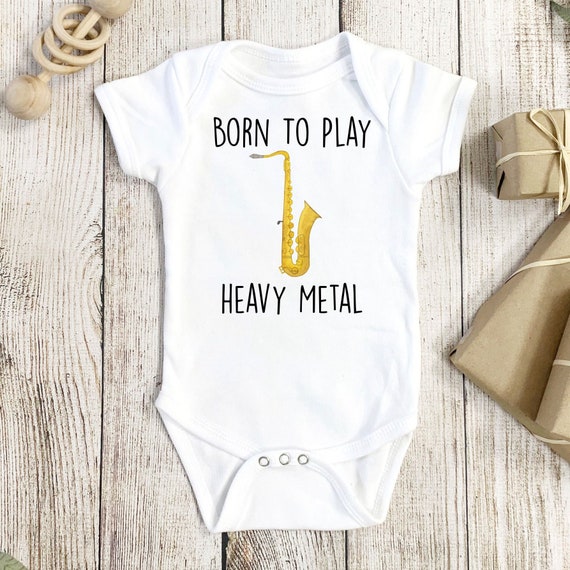 Saxophone Onesie Sax Onesie Instrument Onesie Saxophone Baby Gift Baby Shower Gift Musical Onesie Sax Baby Gift Music Onesie Etsy