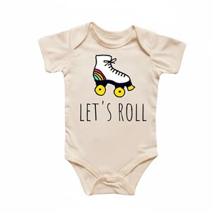 Rullskridskor Baby Onesie® Nyfödd Bomulls-Onesie® Babyshower-present