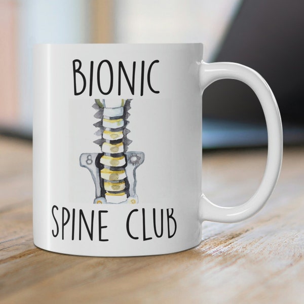 Funny Spinal Mugs Etsy