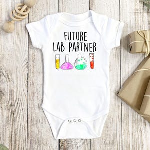Scientist Onesie®, Lab Partner Onesie®, Chemistry Onesie®, Science Teacher Onesie®,  Chemist Onesie®, Scientist Baby Gift, Science Baby Gift