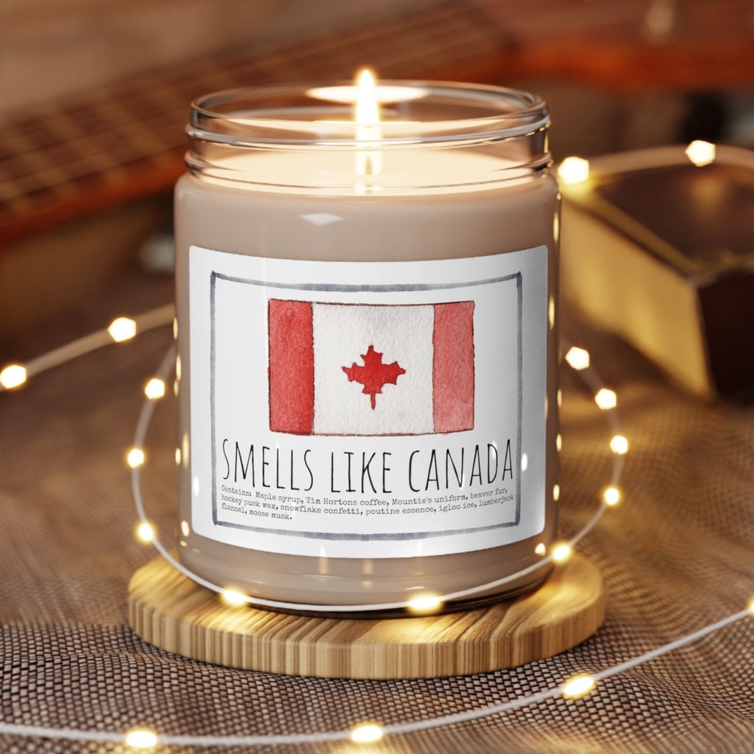 Canadian Candle, Canada Candle, Soy Wax Candle, Scented Candle
