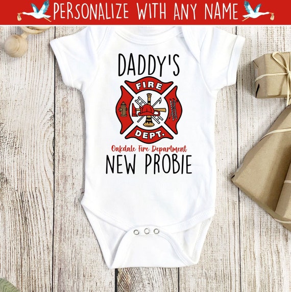 Firefighter onesie sale