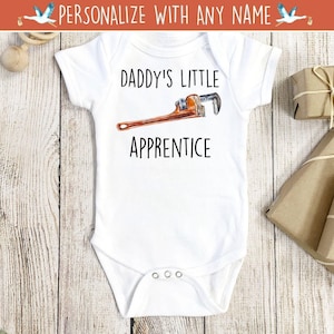 Plumber Onesie®, Plumber Baby Gift, Union Onesie®, Wrench Onesie®, Future Plumber Onesie®, Apprentice Onesie®, Baby Shower Gift, Union