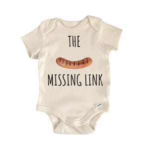 Missing Link Sausage Butcher Meat Baby Gift Baby Onesie®