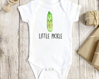 Pickle Onesie®, Dill Onesie®, Pickle Baby Gift, Dill Baby Gift, Funny Baby Onesie®, Funny Pickle Onesie®, Vegan Onesie®, Vegan Baby Gift