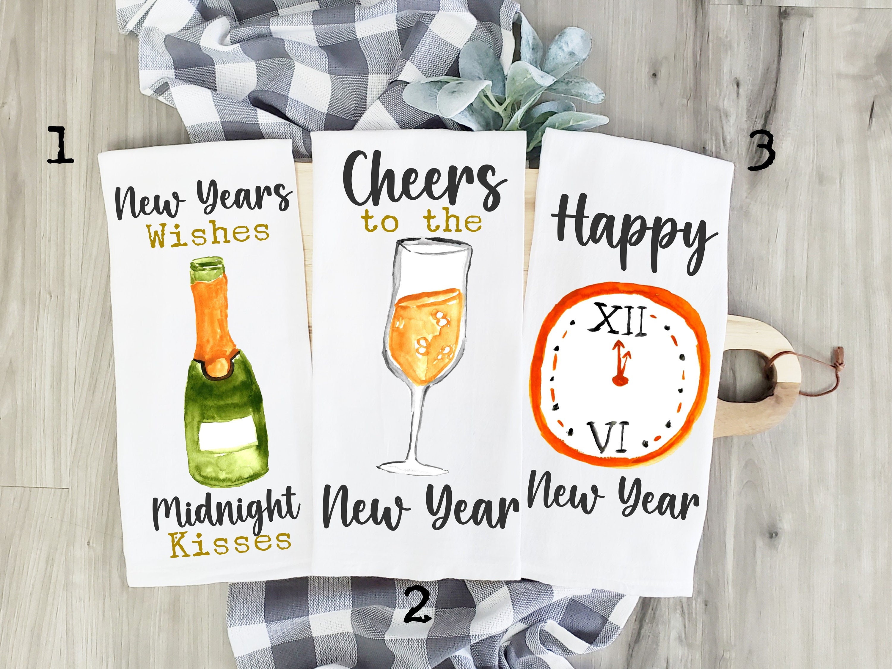 New Years Eve Towels New Years Eve Gift New Years Eve Dish