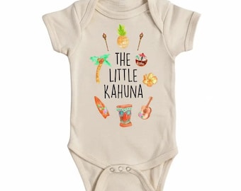 Hawaii Kahuna Baby Body® Neugeborene Baumwolle Body Babypartygeschenk