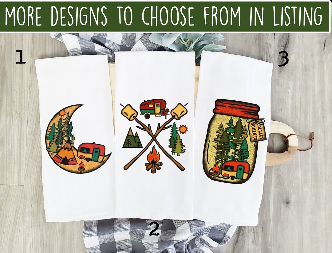 RV Towels, RV Dish Towels, Rv Housewarming Gift, Glamper Towels