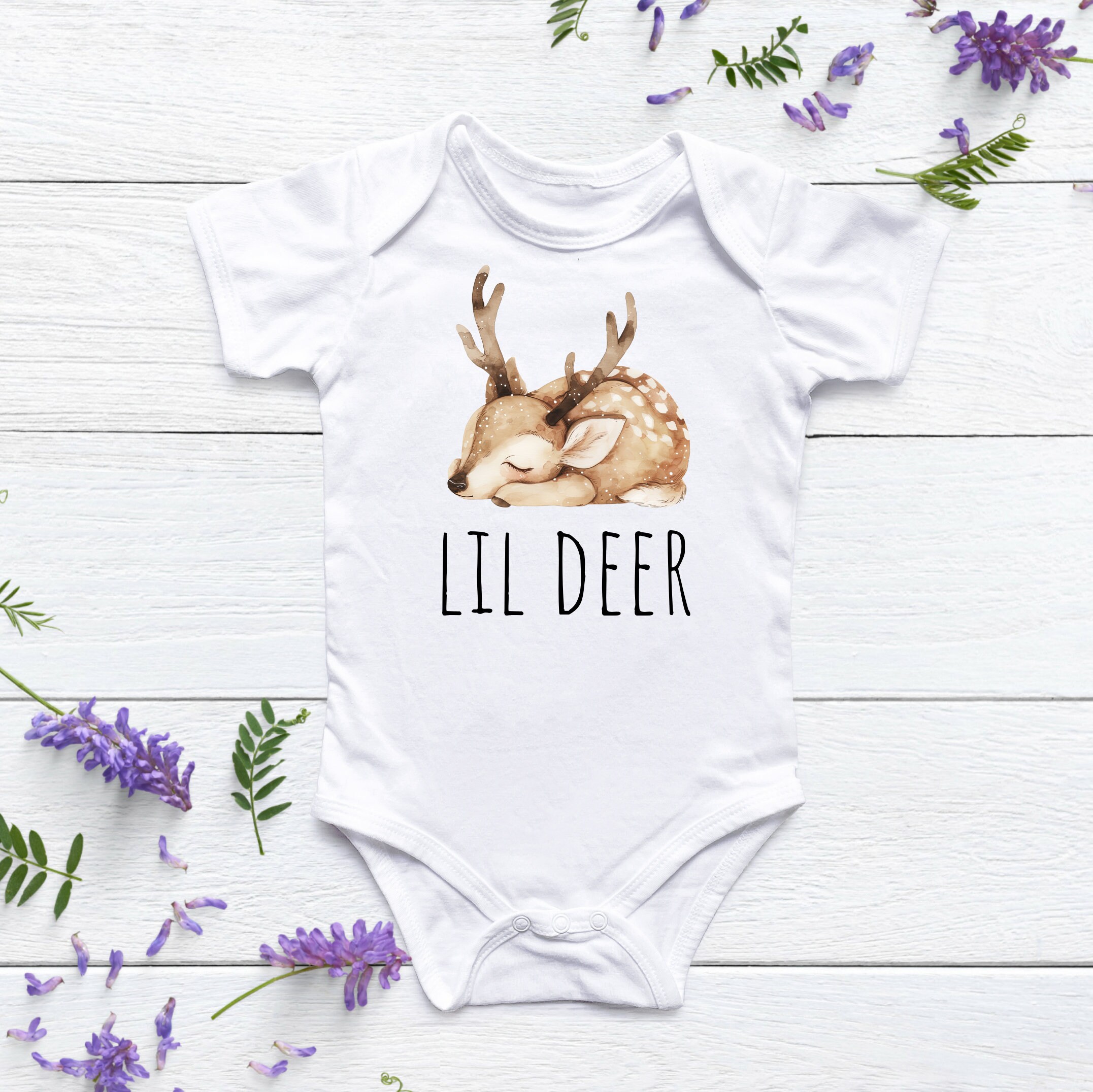 Cute deer onesie sale