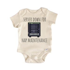 System Administrator Network Onesie® - Söta roliga kläder för nyfödda spädbarn Baby Shower Onesie® Romper personlig outfit