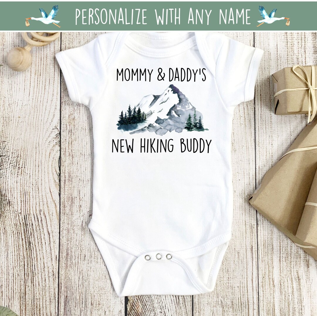 Mountains Onesie® Mountains Baby Gift Hiking Onesie® Hiking Etsy
