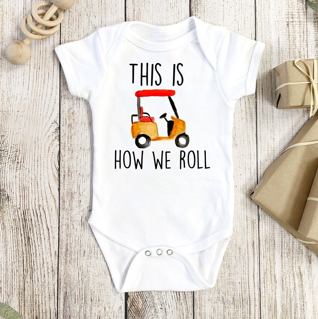 Golf Onesie® Golf Baby Gift Golfer Baby Onesie® Golfer Baby Etsy