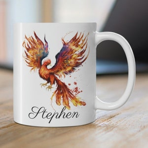 Phoenix Coffee Mug | Going Away Gifts | Bird Mug | Vacation Gift | Phoenix Souvenir | Moving To Phoenix | Phoenix Cup | Phoenix Arizona Mug