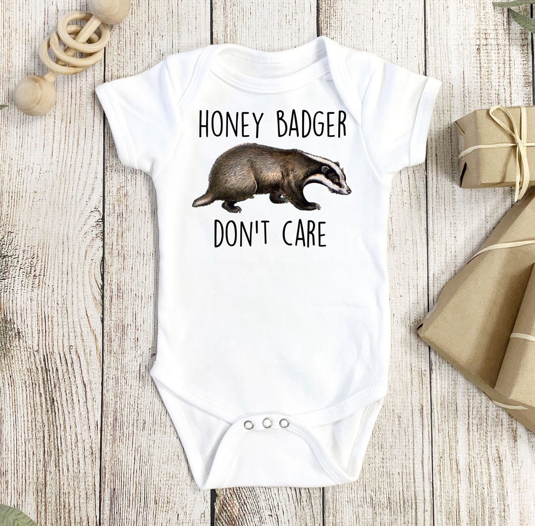 Honey Badger Onesie®, Honey Badger Gift, Honey Badger Birthday, Honey