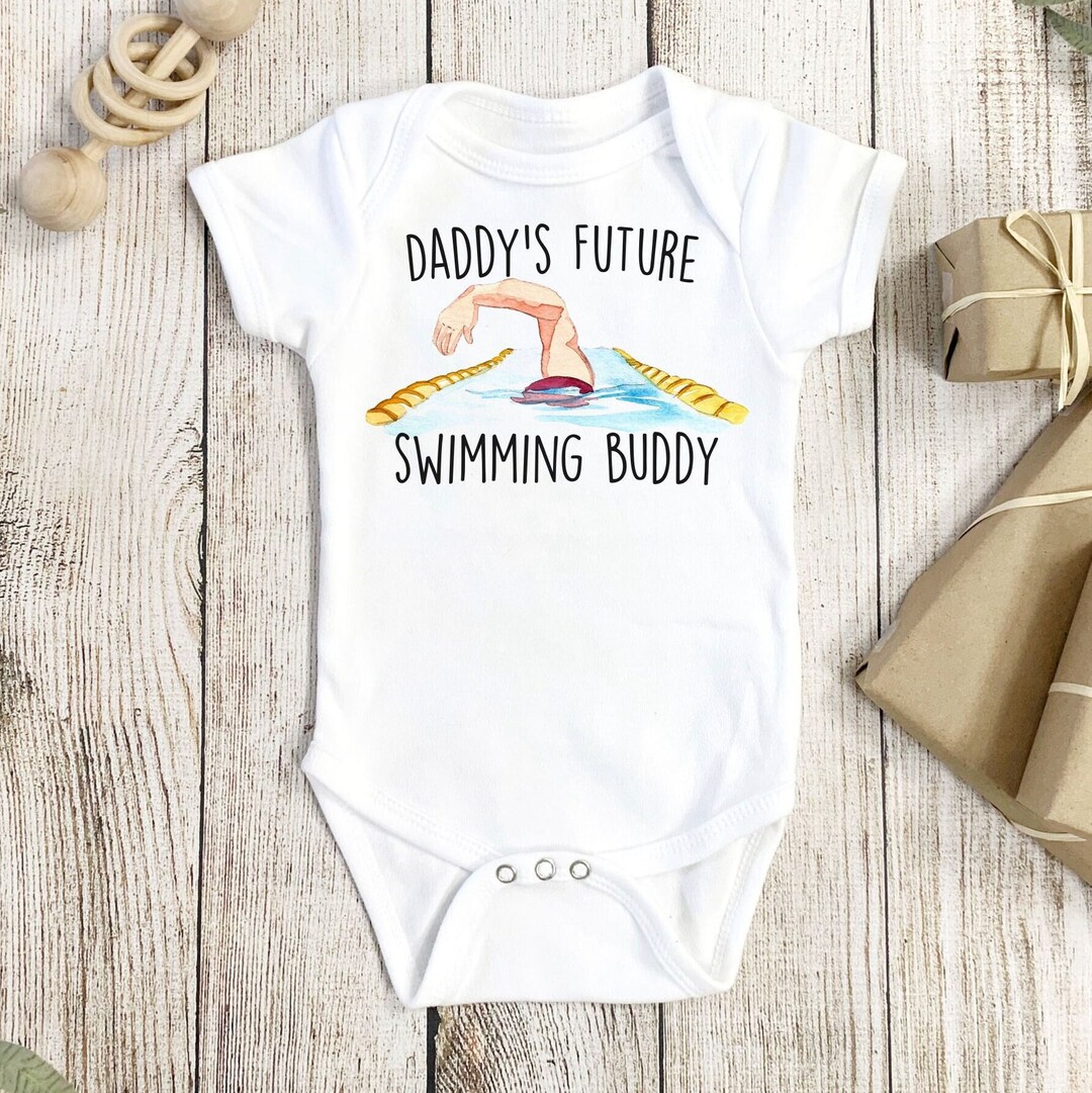 Swimming Onesie® Swimmer Onesie® Swimming Baby Gift Swimmer Etsy