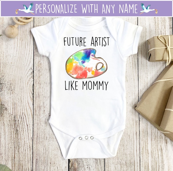 Short sleeve designer onesie