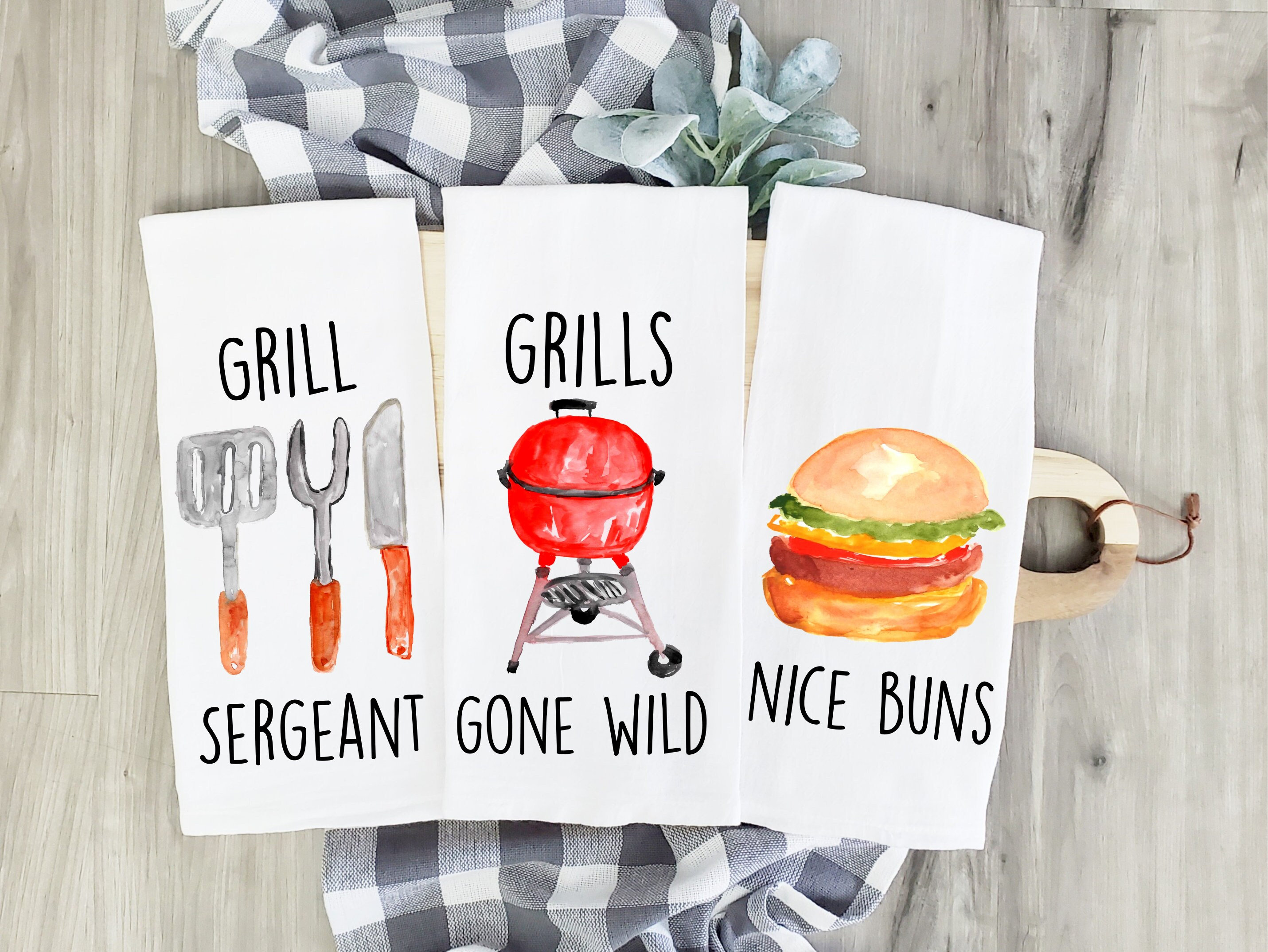 BBQ Grilling Funny Kitchen Towels – Do Take It Personally