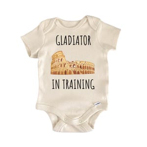 Rome Colosseum Gladiator Italy Baby Gift Baby Onesie®