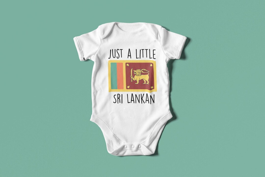 Sri Lanka Baby, Sri Lankan Onesie®, Sri Lanka Baby Onesie®, Sri Lanka Baby  Clothes, Sri Lankan American, Baby Shower Gift, Sri Lankan Baby