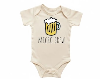 Brewery Beer Hops Baby Onesie® Newborn Cotton Bodysuit Baby Shower Gift