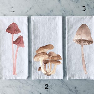 mushroom towel, kitchen towel, mushroom decor, mushroom, towel, mushroom tea towel, mushroom kitchen, mushrooms, mushroom dish towel