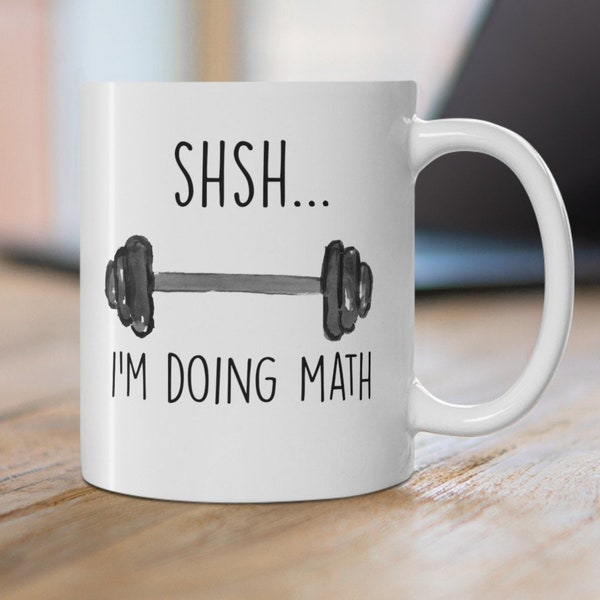 Weightlifting Mug Etsy