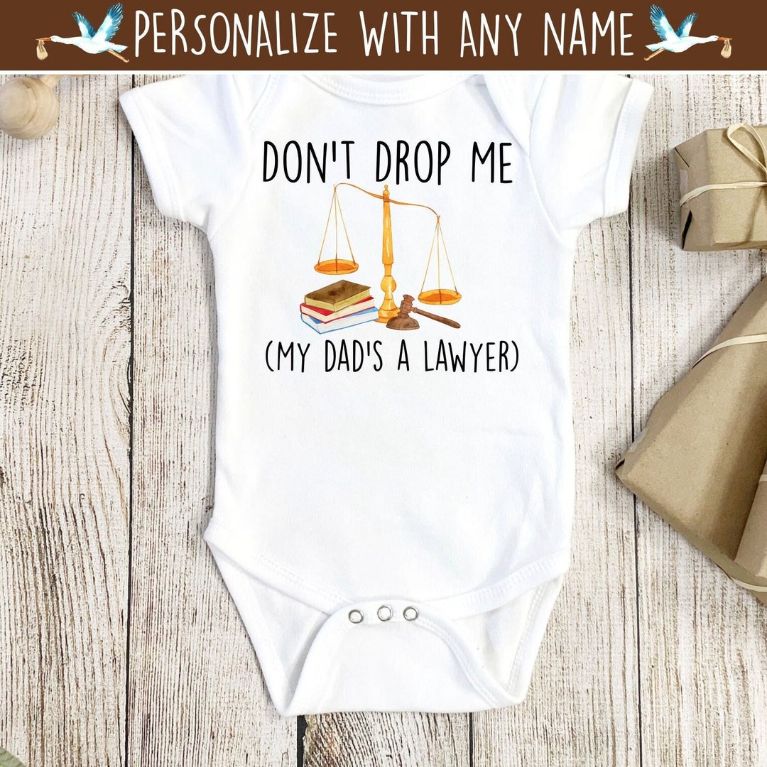 Lawyer Onesie® Attorney Onesie® Lawyer Baby Gift Lawyer Etsy UK