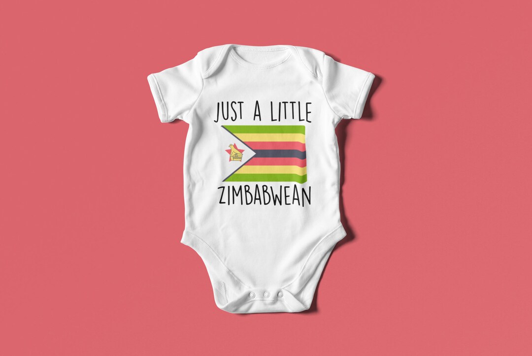 Zimbabwe Baby, Zimbabwean Onesie®, Zimbabwe Baby Onesie®, Zimbabwe Baby