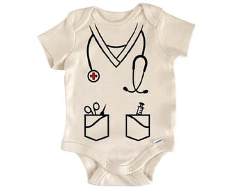 Doctor Dr Nurse Baby Onesie® Newborn Cotton Bodysuit Baby Shower Gift