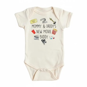 Movie Baby Onesie® Newborn Cotton Onesie® Baby Shower Gift