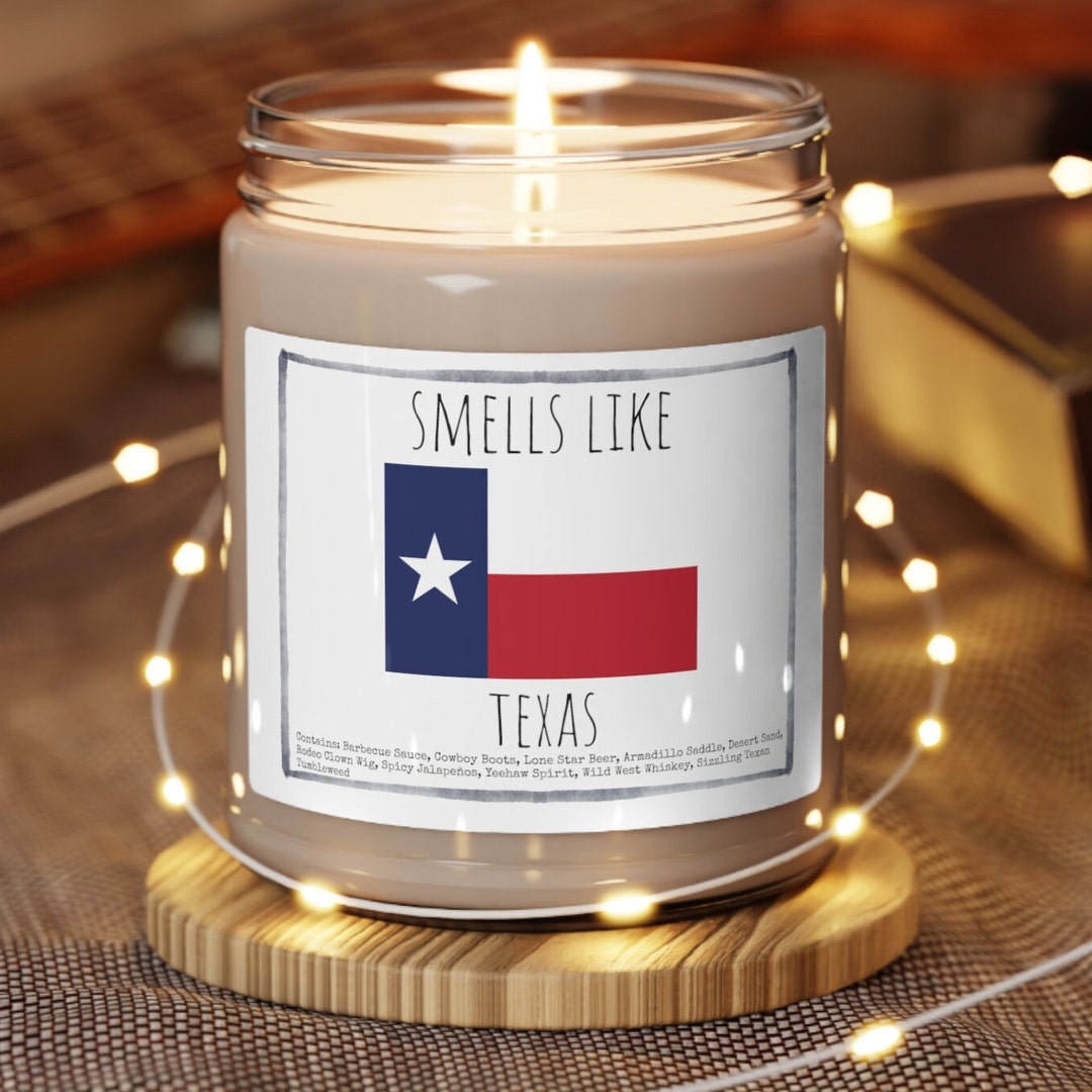 Texas Candle, Housewarming Gift, Texas, Texas Gift, Moving to Texas